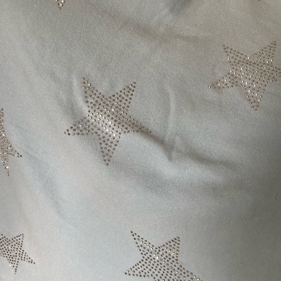 Embellished Poncho. Lighter weight. Crystal Star Design. NWT. One Size. - Picture 8 of 8